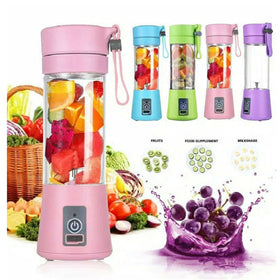 Portable USB Blender – 6 Blade Mini Juicer Cup for Smoothies & Fresh Juice (380ML)
